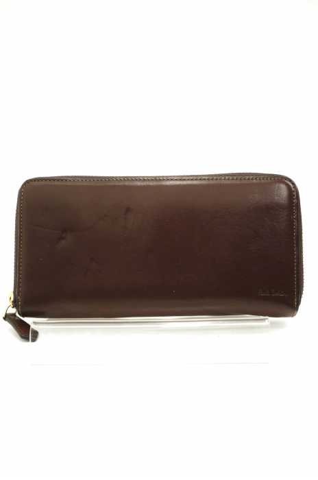 Paul Smith (ポールスミス) ラウンドジップレザーウォレット メンズ 財布・ケース