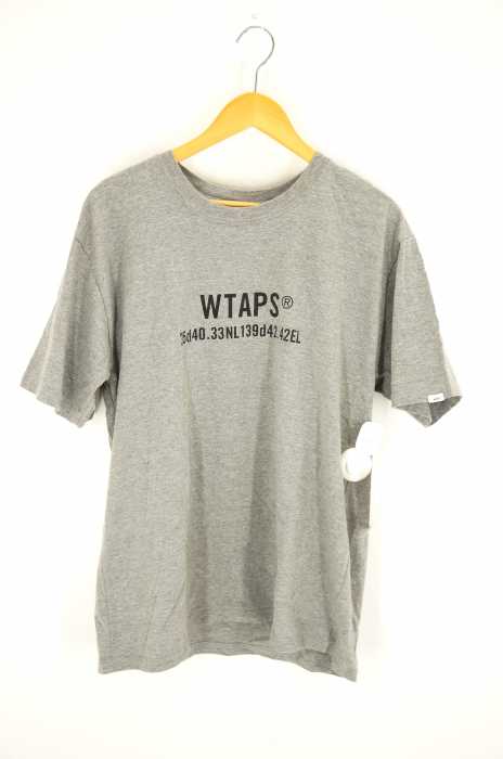 w)taps （ダブルタップス） ロゴプリントTシャツ メンズ トップス