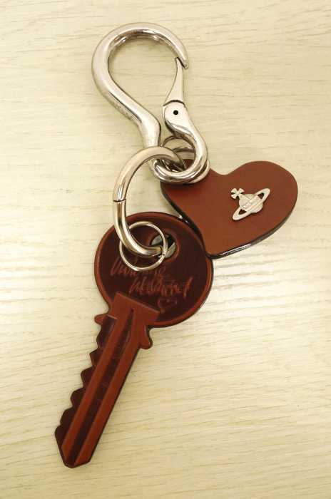 Vivienne Westwood Accessories（ヴィヴィアンウエストウッド アクセサリー） レザーキーチャーム キーホルダー レディース ファッション雑貨
