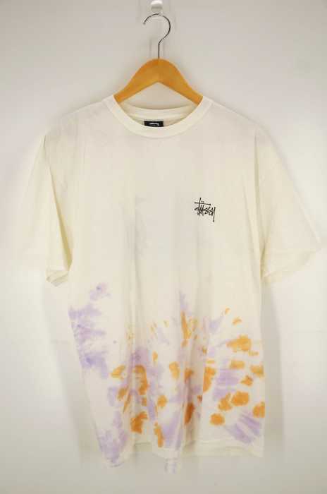 STUSSY (ステューシー) ムラ染め半袖Tシャツ メンズ トップス