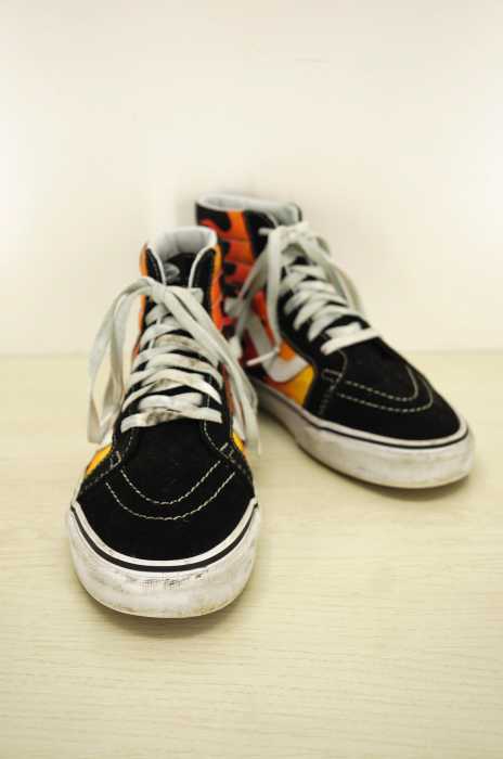 VANS （バンズ ） SK8-HI  ファイヤーパターン メンズ シューズ