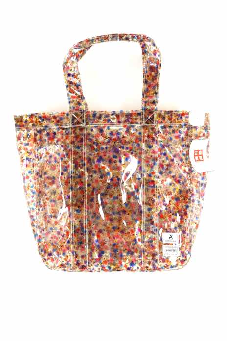 PORTER×ANREALAGE(ポーター) 総柄PVCトートバッグ メンズ バッグ