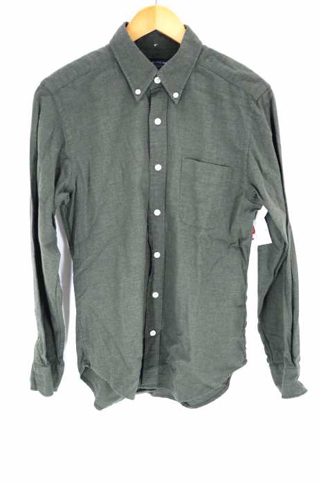 UNITED ARROWS green label relaxing （ユナイテッドアローズグリーンレーベルリラクシング） SC コンフォート オーガニックビエラ ボタンダウン シャツ メンズ トップス