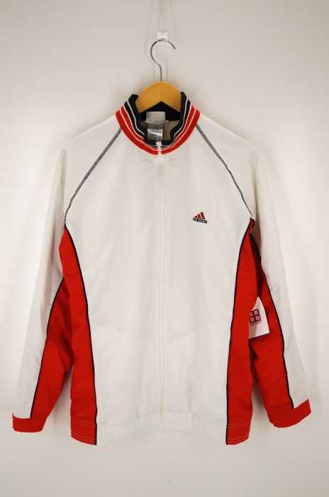 adidas （アディダス） 90s 万国旗タグ　襟リブジップジャケット メンズ アウター