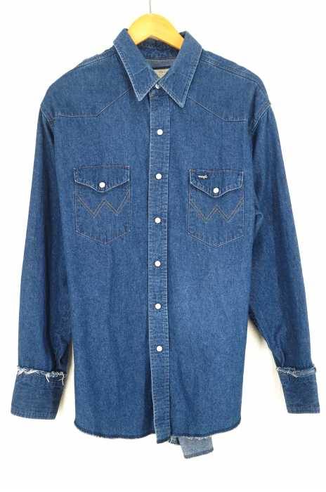 77circa×Wrangler（ナナナナサーカ ラングラー） リメイクデニムシャツ