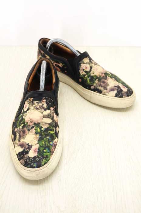 GIVENCHY（ジバンシィ） フラワープリントスリッポン メンズ シューズ
