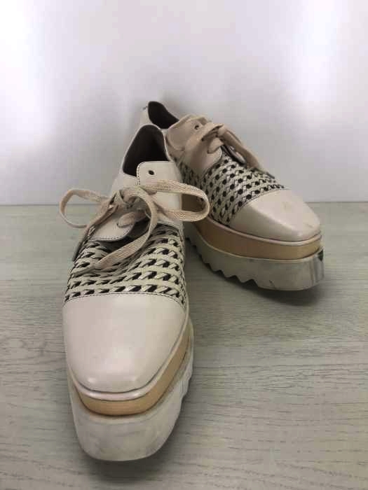 STELLA McCARTNEY(ステラマッカートニー) ELYSE エリス 厚底 編み込み スニーカー レディース シューズ