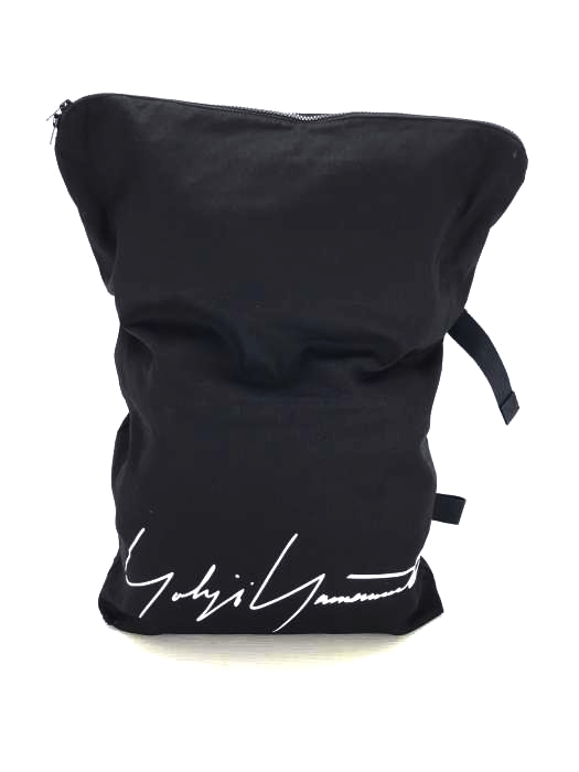 Yohji Yamamoto（ヨウジヤマモト） シグネチャーロゴ プリントショルダーバッグ メンズ バッグ