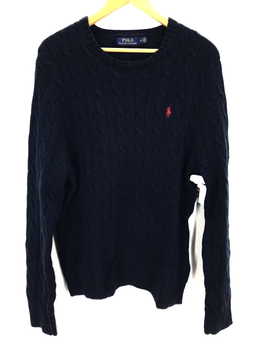 POLO RALPH LAUREN（ポロラルフローレン） コットンアランセーター メンズ トップス