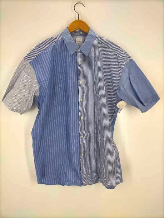 MISTER GENTLE MAN（ミスタージェントルマン） S/S MIXED STRIPE MODERN SHIRT メンズ トップス