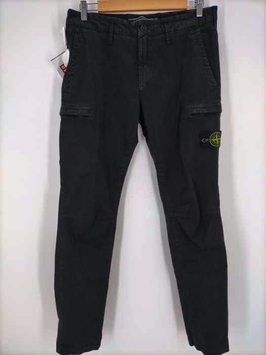 STONE ISLAND（ストーンアイランド） 20AW コンパスワッペン ブラックウォッシュ カーゴパンツ メンズ パンツ