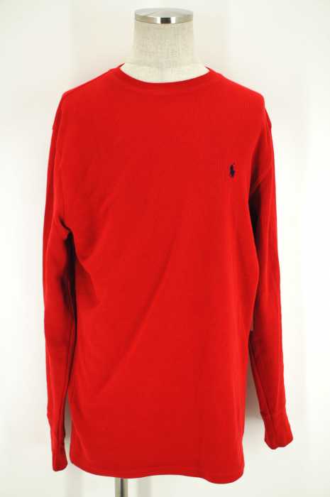 Polo by RALPH LAUREN （ポロバイラルフローレン） ワンポイントサーマルロンT メンズ トップス