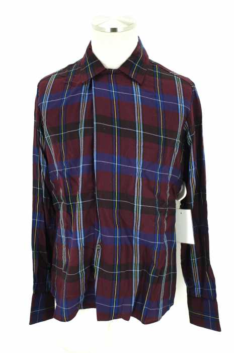 LAD MUSICIAN (ラッドミュージシャン) 12AW TWILL PUNK CHECK L/Sシャツ メンズ トップス