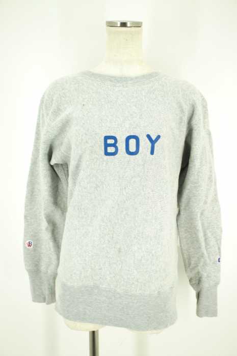 Champion×BEAMS BOY (チャンピオン　ビームスボーイ) 別注REVERSE WEAVE BOY レディース トップス