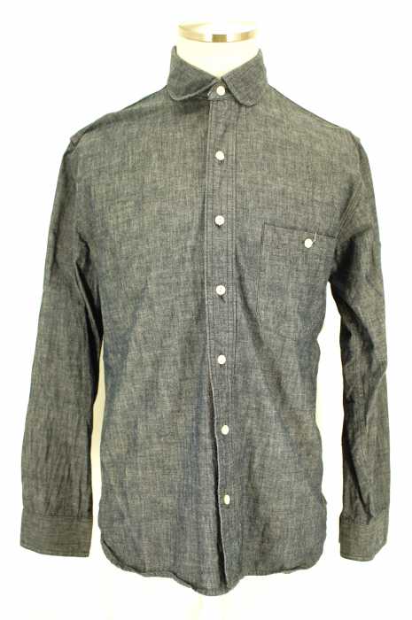 chemise nationale () シャンブレーワークシャツ メンズ トップス