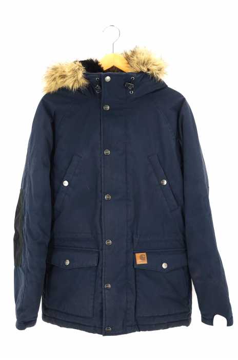 Carhartt WIP（カーハートワークインプログレス） TRAPPER PARKA  トラッパーパーカー  中綿フーデッドロングマウンテンパーカー メンズ アウター