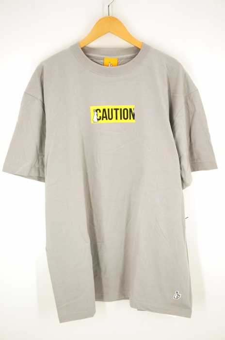 FR2 (エフアールツー) CAUTION 半袖Tシャツ メンズ トップス