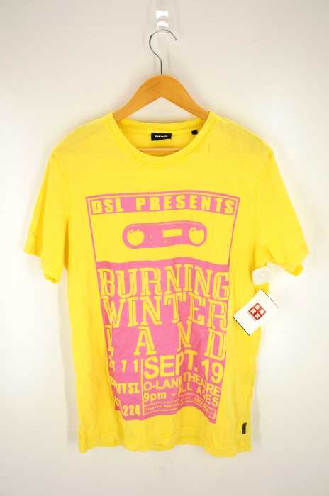 DIESEL （ディーゼル） プリントロゴTシャツ メンズ トップス