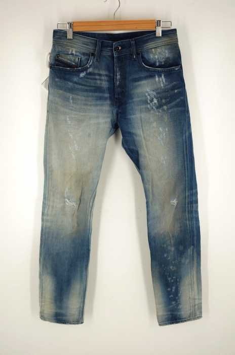 DIESEL （ディーゼル） BUSTER ダメージ加工デニムパンツ メンズ パンツ