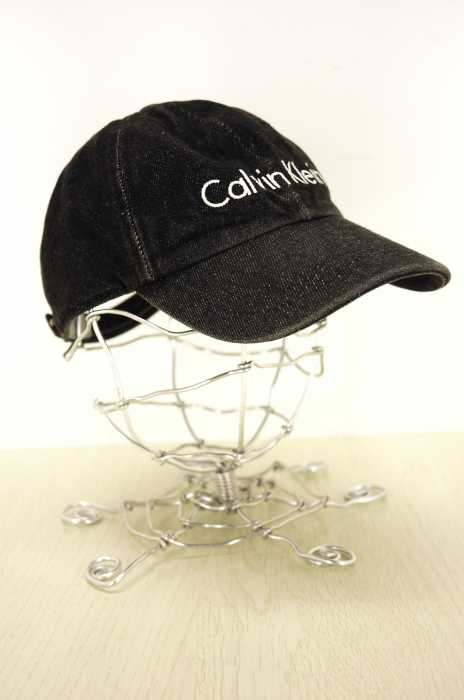 CALVIN KLEIN （カルバンクライン） ロゴ刺繍デニムキャップ メンズ 帽子