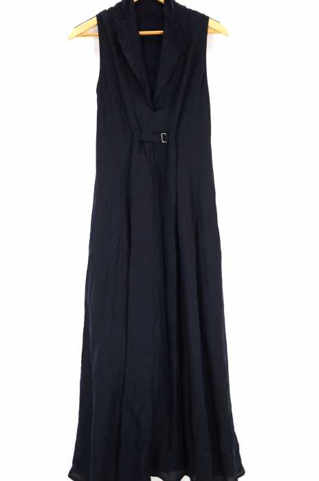YOHJI YAMAMOTO NOIR（ヨウジヤマモトノアール） ノースリーブシルクワンピース レディース ワンピース