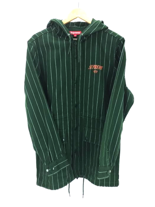 Supreme（シュプリーム） Pinstripe twill parka メンズ アウター