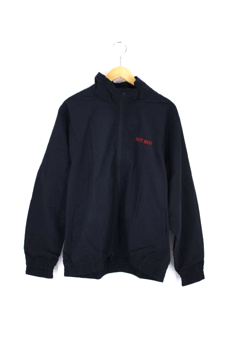 NOTBOT（ノットボット） NYLON BLOUSON BLACK メンズ アウター