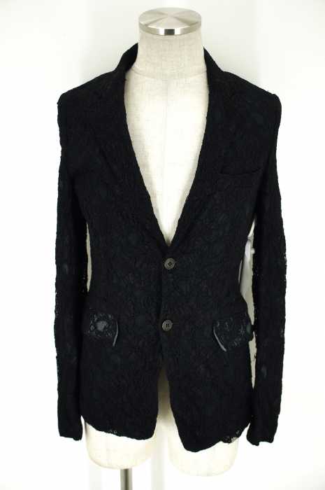 COMME des GARCONS HOMME PLUS （コムデギャルソンオムプリュス） AD2011 レーステーラードジャケット メンズ アウター
