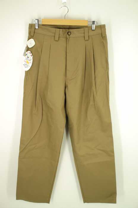 is-ness （イズネス） 17SS「AH EDITORIAL WIDE CHINO PANTS」チノパンツ メンズ パンツ