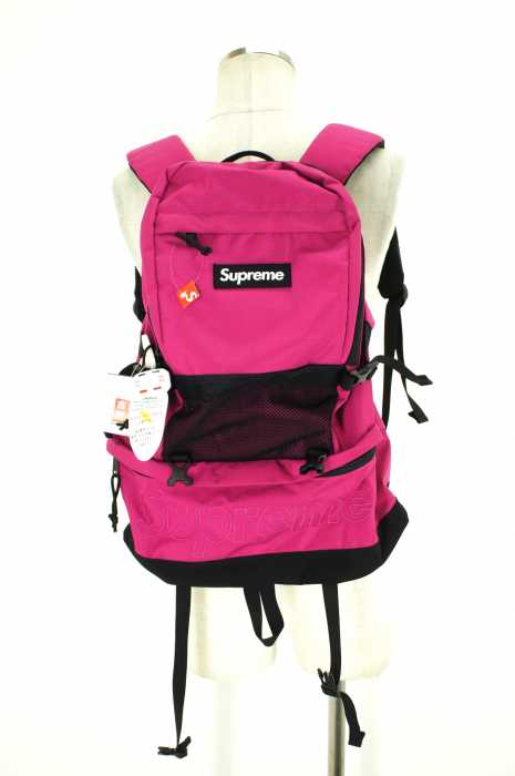 Supreme （シュプリーム） 15AW Contour Backpack コーデュラナイロンメッシュロゴ メンズ バッグ