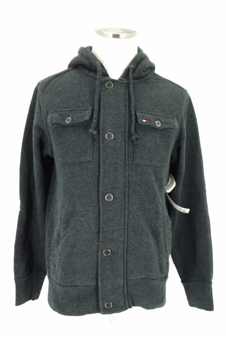 TOMMY HILFIGER （トミーヒルフィガー） コットンポリ フード ジャケット メンズ アウター
