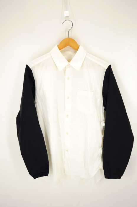 GANRYU（ガンリュウ） 15AW 袖切替ステッチデザインシャツ メンズ トップス