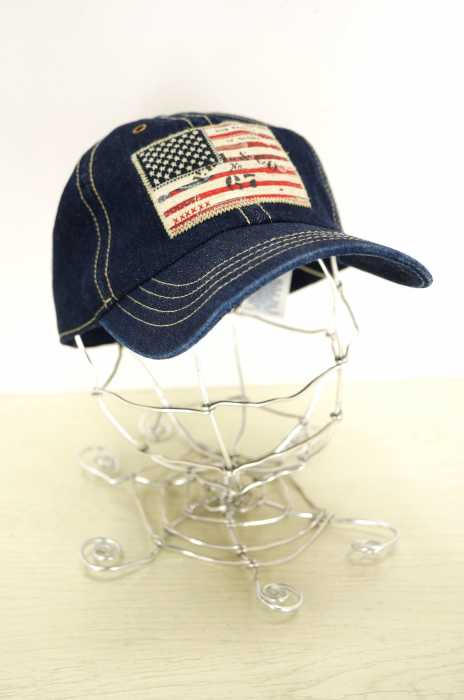 POLO RALPH LAUREN (ポロラルフローレン) AMERICAN FLAG DENIM CAP アメリカンフラッグ デニムキャップ US メンズ 帽子