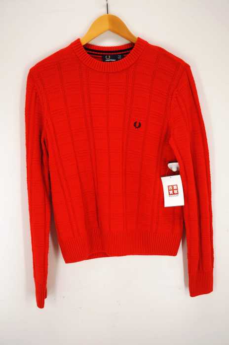 FRED PERRY （フレッドペリー） 16AW 月桂樹刺繍ニット メンズ トップス