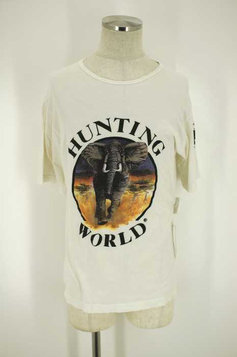 HUNTING WORLD （ハンティングワールド） エレファントプリントTシャツ メンズ トップス