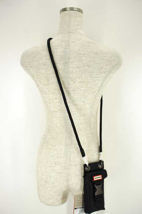 HUNTER （ハンター） ORIGINAL RUB LTH PHONE POUCH スマートフォンポーチ レディース ファッション雑貨