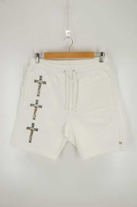 supreme ハーフパンツ　ホワイト　ステッカー付き Supreme×Dead Kennedys （） 14SS Sweat Short クロスプリント