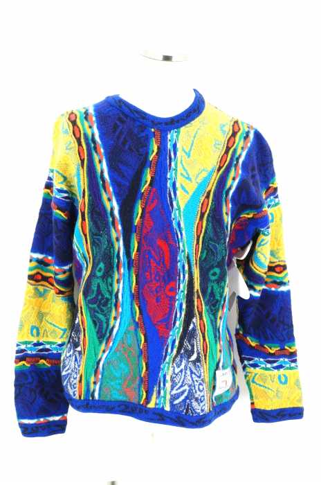 COOGI　（クージー） オーストラリア製　総柄ウールニット メンズ トップス
