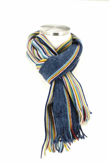 Paul Smith (ポールスミス) ウール ボーダー マフラー ストール メンズ ファッション雑貨