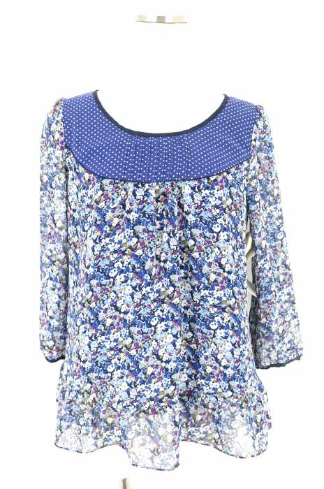 repit （レピィ） 切替花柄ブラウス レディース トップス