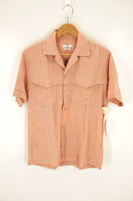 CMMN（コモンスウェーデン） GARMENT DYED BOXY オープンカラーシャツ 半袖 S/S メンズ トップス