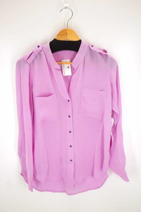 L'AGENCE （ラジャンス） エポレットシルクスキッパーシャツ レディース トップス