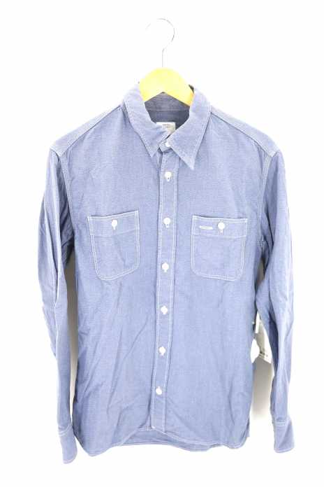VISVIM(ビズビム) chambray 霜降りポケットシャツ メンズ トップス