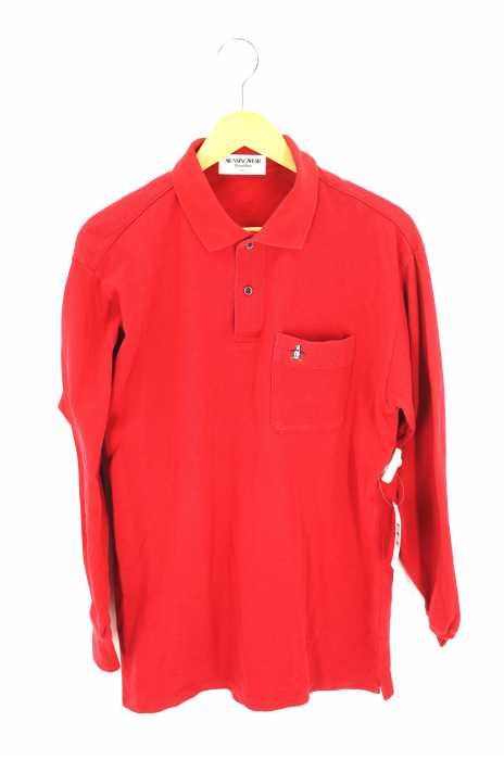 Munsingwear（マンシングウェア） 胸ポケット長袖ポロシャツ メンズ トップス