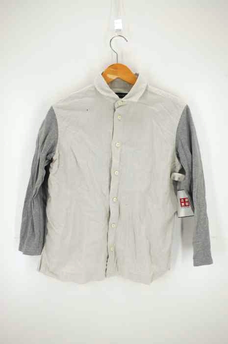 ISSEY MIYAKE MEN（イッセイミヤケメン） バイカラーカットソーシャツ メンズ トップス