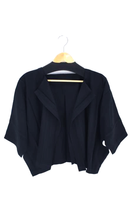ISSEY MIYAKE me(イッセイミヤケミー) WOOL LIKE CHAMBRAY レディース アウター