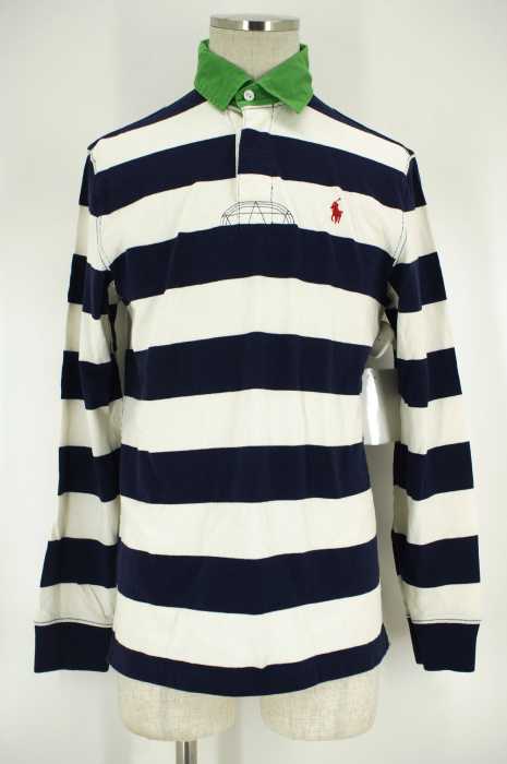 Polo by RALPH LAUREN （ポロバイラルフローレン） ボーダーラガー長袖ポロシャツ メンズ トップス