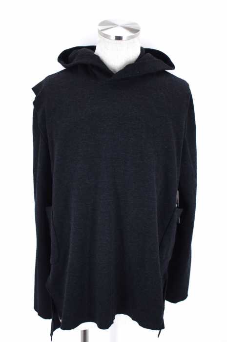 SUNSEA （サンシー） 15AW 3WAYニットレイヤードパーカー　 メンズ トップス