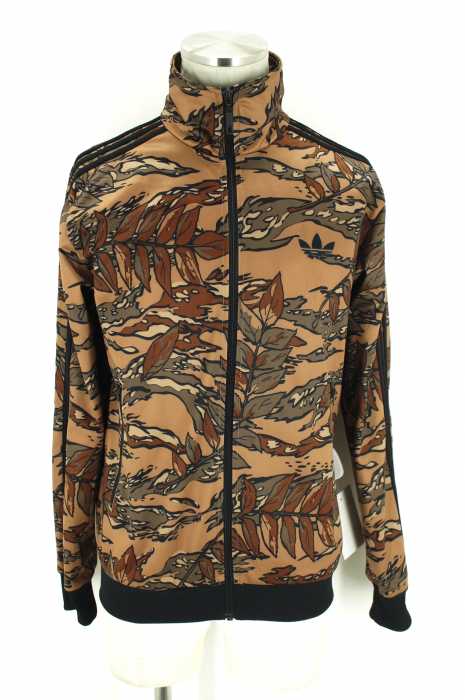 adidas （アディダス） SLIM FIREBIRD CAMO カモ柄ジップアップパーカー メンズ トップス