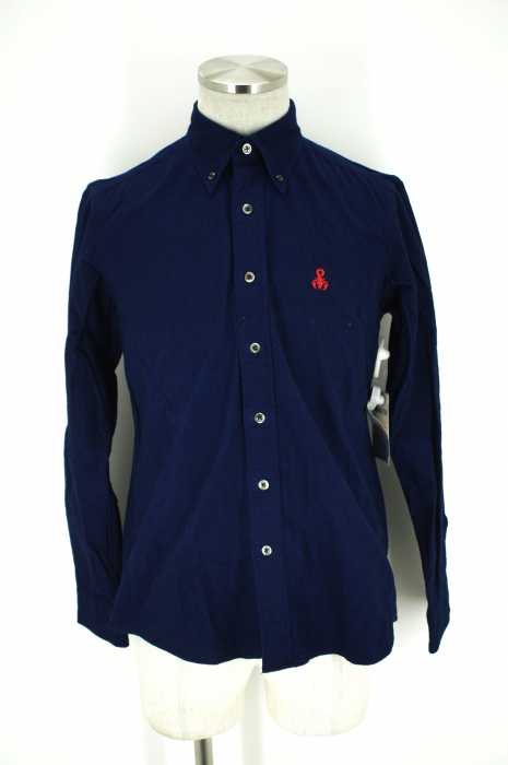 SOPHNET. (ソフネット) SCORPION EMBROIDERY INDIGO FLANNEL シャツ メンズ トップス